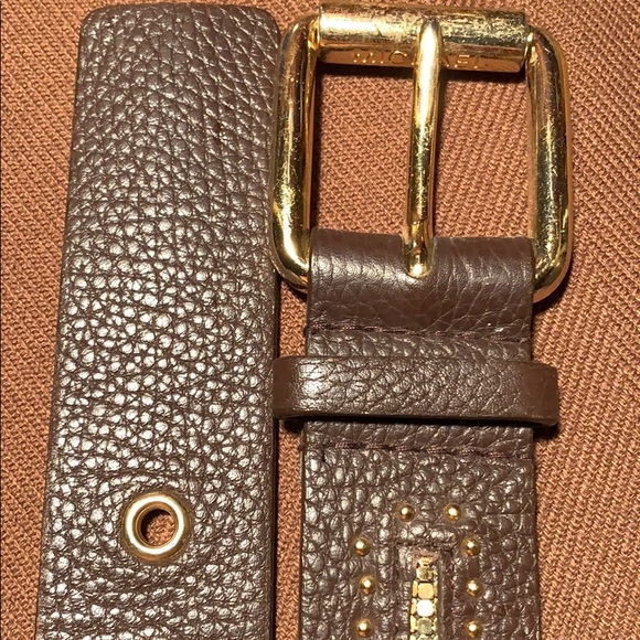 Michael Kors leather inlay/studs belt in EC - Picture 12 of 15